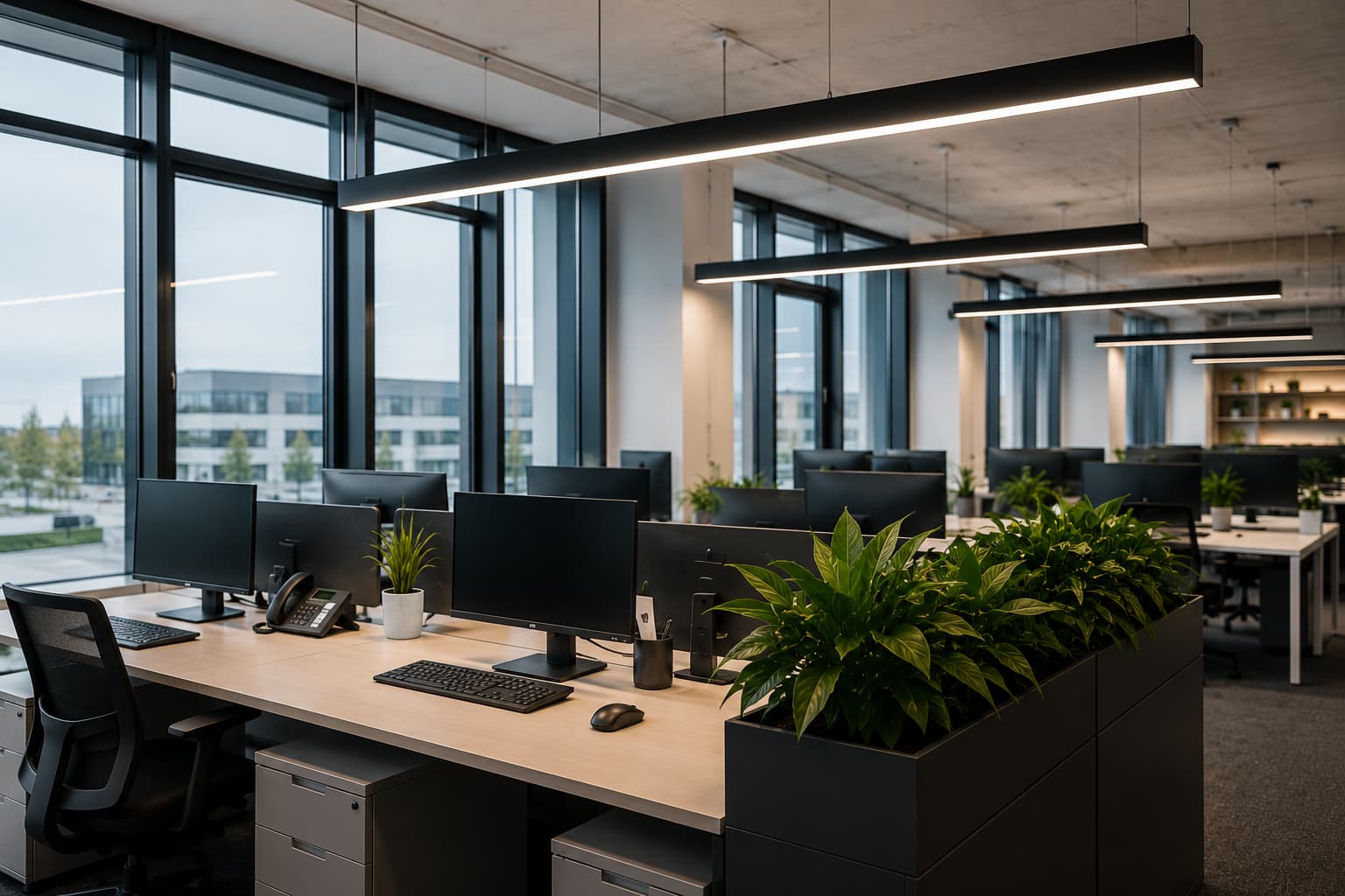 Büro und Gewerbe
